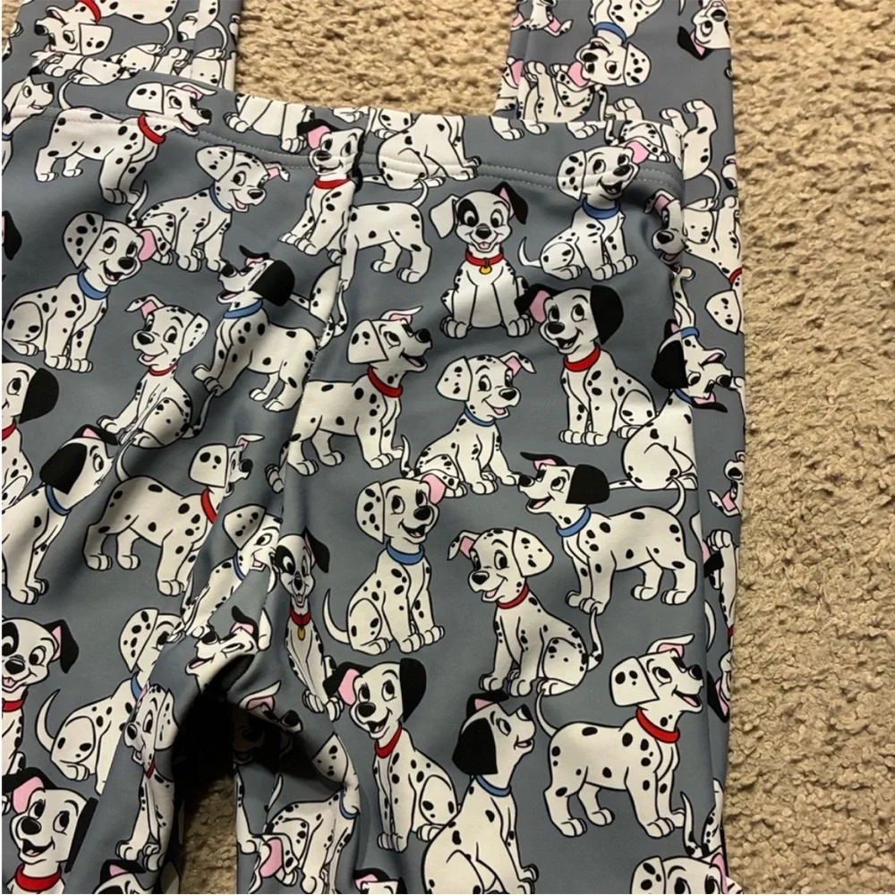 WAS $75 Disney x Blackmilk 101 Dalmatians fleece lined leggings - Picture 5 of 10